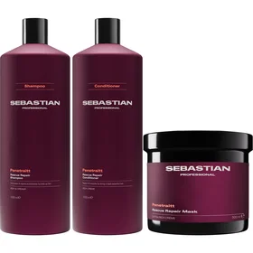 Sebastian Professional Penetraitt Bundle Reparerande Shampoo 1000ml