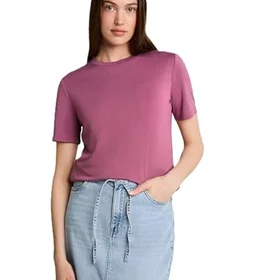 TOM TAILOR Denim Short Sleeve T-shirt (Women's)