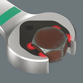 Wera 05020351001 Ring Ratchet Spanner 10mm