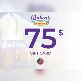 Babin's Seafood House Gavekort 75 USD