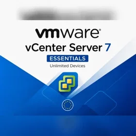 VMware vCenter Server 7 Essentials Obegränsade Enheter Nyckel Programvara