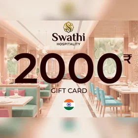 Swathi Hospitality Gift Card 2000 INR