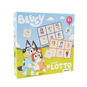 Bluey Lotto In Wood