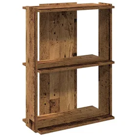vidaXL Bokhylle 3-Tier 60x30x80cm