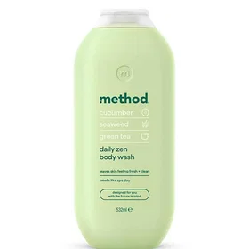 Method Daily Zen Gurka Tång Grönt Te Kroppstvätt 532ml