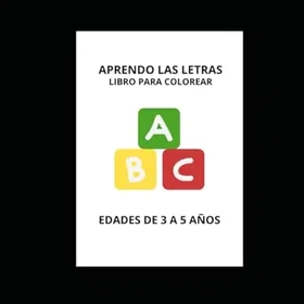 Aprendo Las Letras Färgläggningsbok