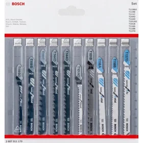 Bosch Stikksågblad Trä Och Metall 10-Pack