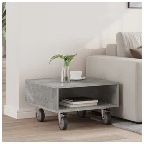 vidaXL Side Table Concrete Grey 50.5 x 50 x 30 cm 891027