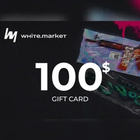 white.market Gavekort 100 USD
