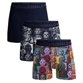 Muchachomalo Cotton Stretch Robotheads Boxer 3-pack