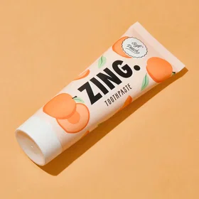 Zing Hydroxyapatit Blegende Tandpasta Soft Peach 75ml