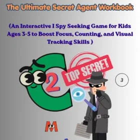 Number Hunt Det Ultimata Hemliga Agentarbetsboken Interaktiv I Spy Letande Spel För Barn