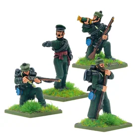Warlord Games British Rifle Brigade In Forage Caps Command (WGC-303013852)