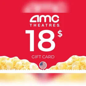 AMC Theatres Gavekort 18 USD
