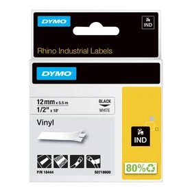 Rhino DYMO Tape RhinoPRO vinyl 12mm 5,5m 18444