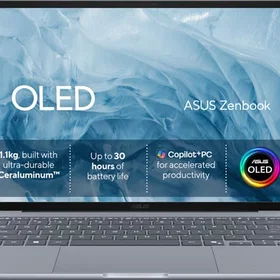 Asus Zenbook UX3480QA-U1089W 14" Snapdragon X1 8GB RAM 256GB SSD