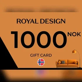 RoyalDesign Gavekort 1000 NOK