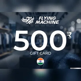 Flying Machine Gavekort 500 INR
