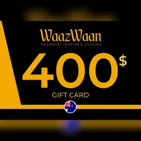 WaazWaan Gift Card 400 AUD