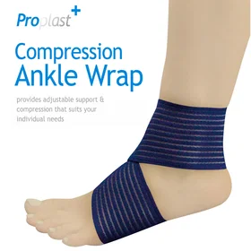 Proplast Compression Ankle Wrap