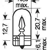 Osram 2840 E27 A60 2W