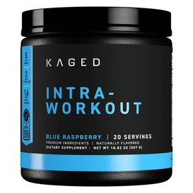 Kaged Muscle Intra-Workout Blue Raspberry 307g 4-pack