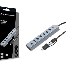 Conceptronic HUBBIES21G 7-Port USB 3.0 Hubi (HUBBIES21G)