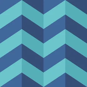 Ohpopsi Illusion Chevron Cerulean Mix STR50131W