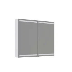 Dansani Luna Level Spegelskåp Med Belysning Och Ljusstyrning 1000x800mm S870-110