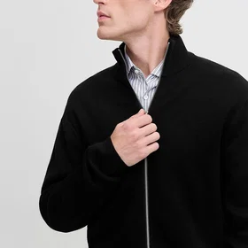 Jack & Jones Jprblamilano Stitch High Neck Kardigan (Herr)