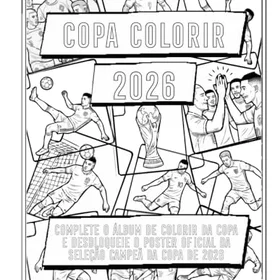 Copa Colorir 2026 Färgläktare Från VM Fotboll 2026