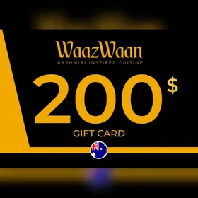 WaazWaan Gavekort 200 AUD