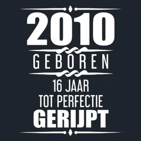 Brave New Books 16-årsdag Gästbok Guld Svart