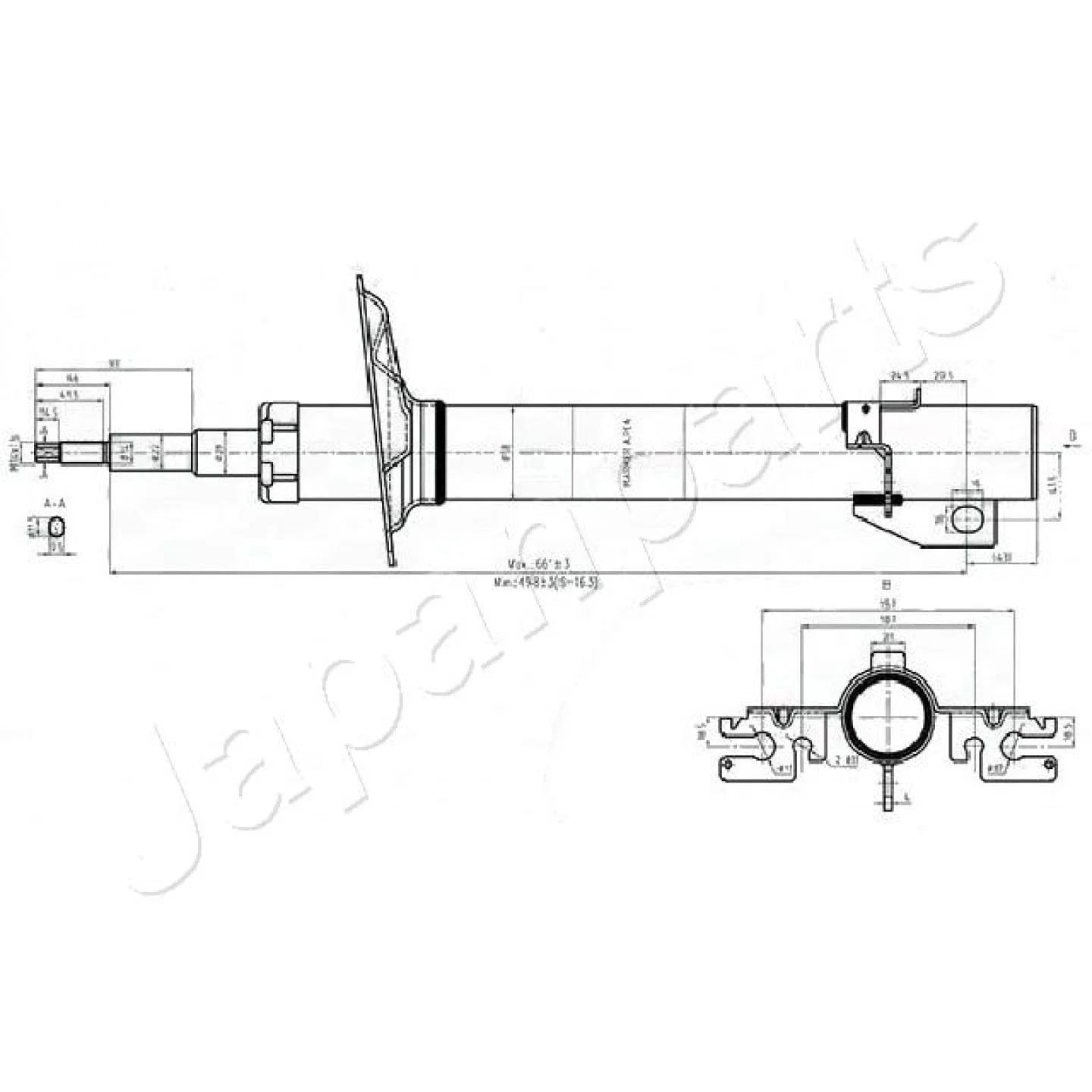 Ashika MA-00552 Shock Absorber