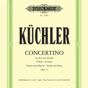 Ferdinand Konsertino i Vivaldis stil Op. 15 for fiolin og piano