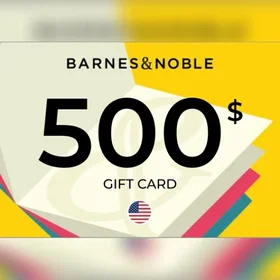 Barnes & Noble Gavekort 500 USD