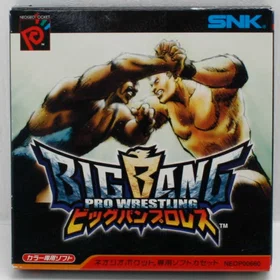 SNK Big Bang Pro Wrestling - Neo Geo Pocket Color & Japansk Version