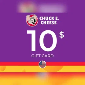 Chuck E.Cheese's Gift Card 10 USD
