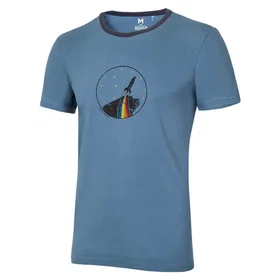 Ocun Classic Organic Rainbow Rocket Kortärmad T-shirt (Herr)