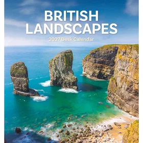 Carousel British Landscapes Desk Calendar 2027
