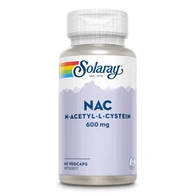 Solaray Nac Plus 600mg 30 Kapsler