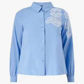 Zizzi CaJalica Long Sleeve Skjorte (Dame)