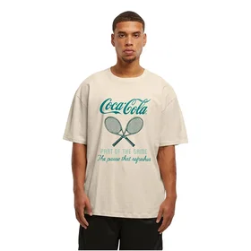 MERCHCODE Coca Cola Tennis Club Kortärmad T-shirt (Herr)