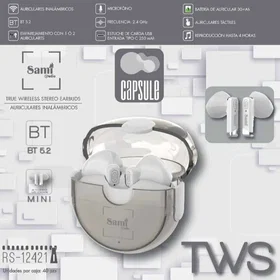 Sami Rs12421 TWS Trådlösa in-ear hörlurar