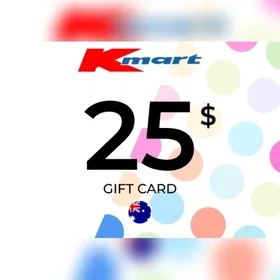 Kmart Australia Gavekort 25 AUD