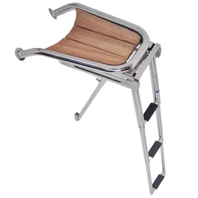 Ocean Comfort Ladder Aluminium with Steps 55cm