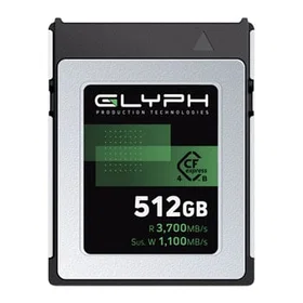 Glyph Capture+ CFexpress Type B 4.0 512GB