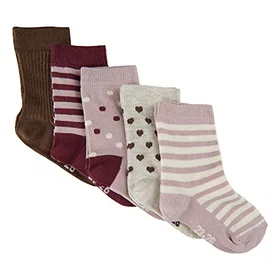 Minymo 5077-514-27/30 Crew Socks 5-pack (Naisen)
