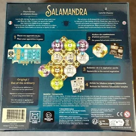 Salamandra - Strategiskt brädspel | Taktiskt och djupt | arbetarposeringsspel | 