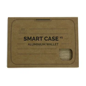 Ögon Smart Case Oslo Bamboo Effect Business Card Holder